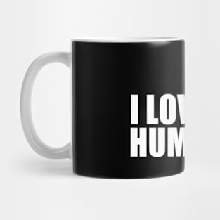 I Love Hummers Bird Mug